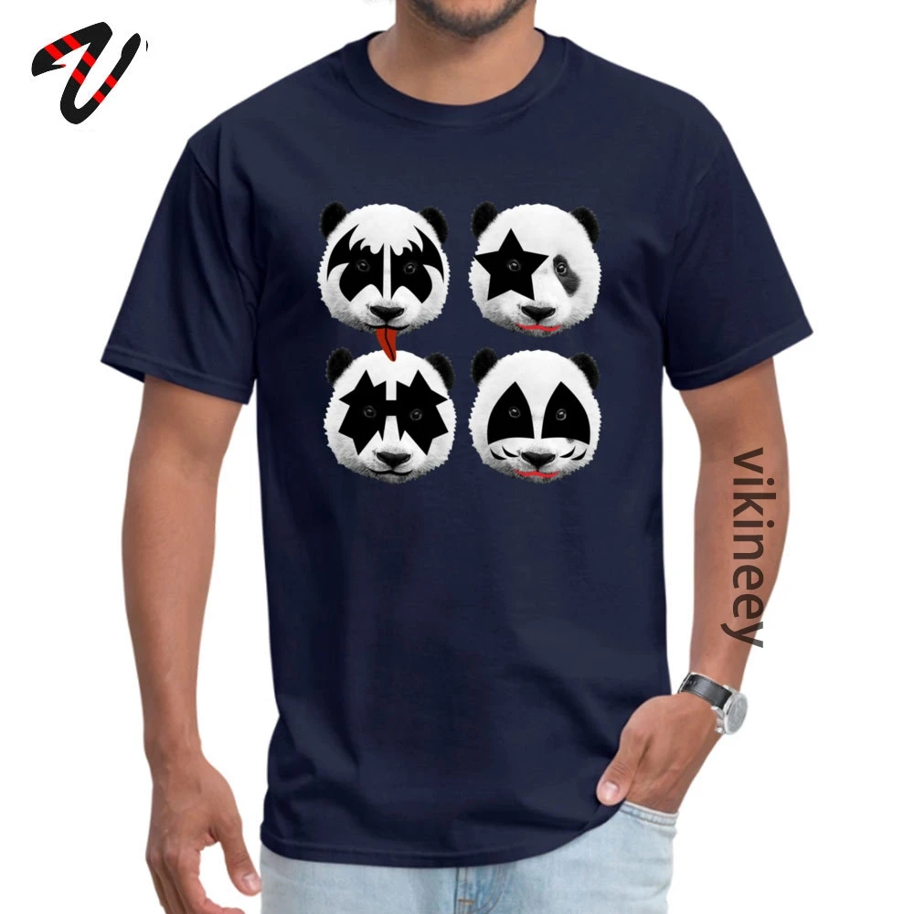 panda kiss Crazy Labor Day Michael Jackson Crew Neck Men Tops Shirts Indonesia Tops T Shirt Graphic Short Sleeve T Shirts