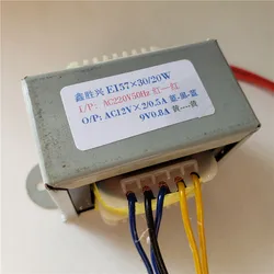 12V-0-12V 0.5A 9V 0.8A Transformer 220V input 20VA EI57*30 Mantle source air conditioning heat pump main board transformer