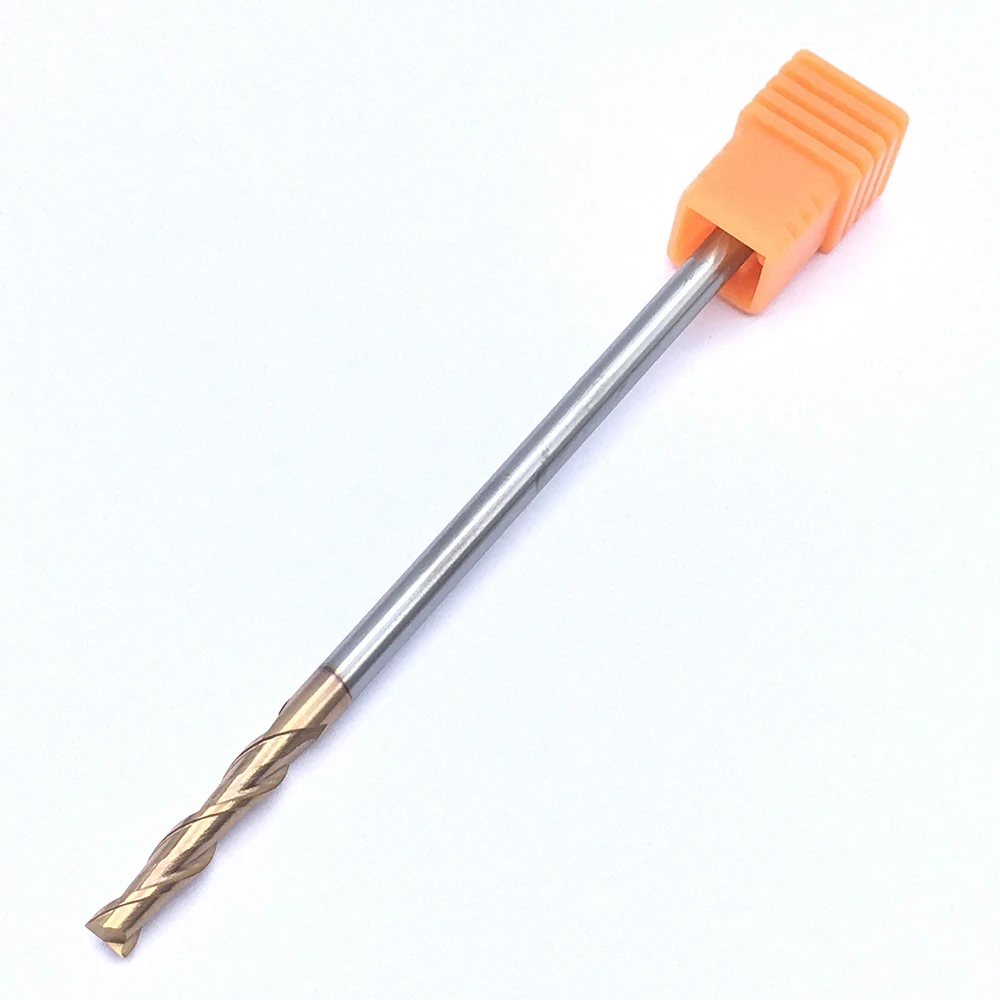 1PCS HRC60 2F 4.0XD4X100L 텅스텐 강철 밀링 커터 Endmill 합금 Maching 밀링 머신 도구 철강 목공 CNC