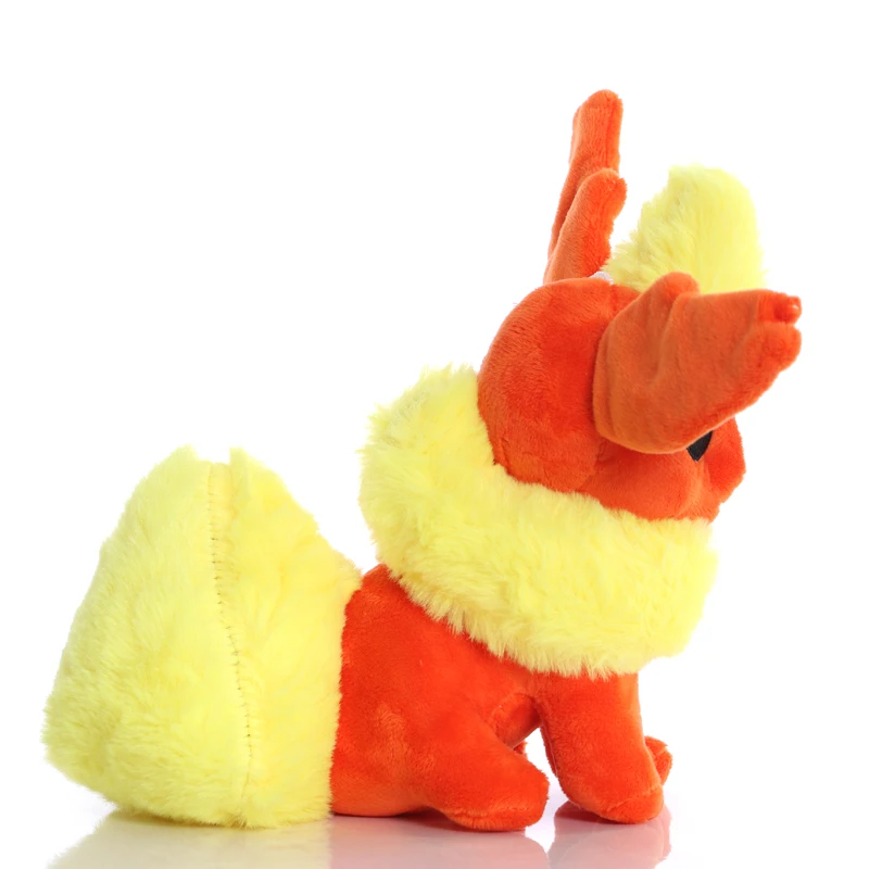 1 stücke 20cm Pokemon Flareon Plüsch Spielzeug Puppe Kawaii Flareon Plüsch Anhänger Weiche Angefüllte Spielzeug Geschenke für Kinder Kinder