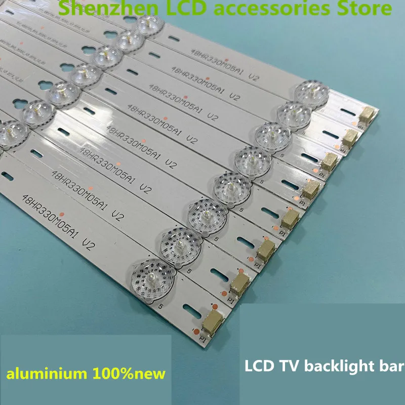 48 "التلفزيون LED الخلفية قطاع ل 4C-LB4805-HQ4 TOT-48D2700-8X5-3030C-V3 4C-LB4805-YHEX1 4C-LB4805-YHEX2 48HR330M05A1 V2