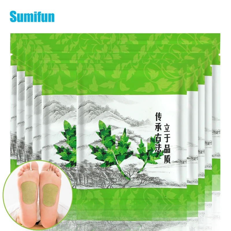 120Pcs Wormwood Detox Foot Patch Relax Body Sleep Better Medical Adhesive Plaster for Kids Adult Detoxification Warming Sticker