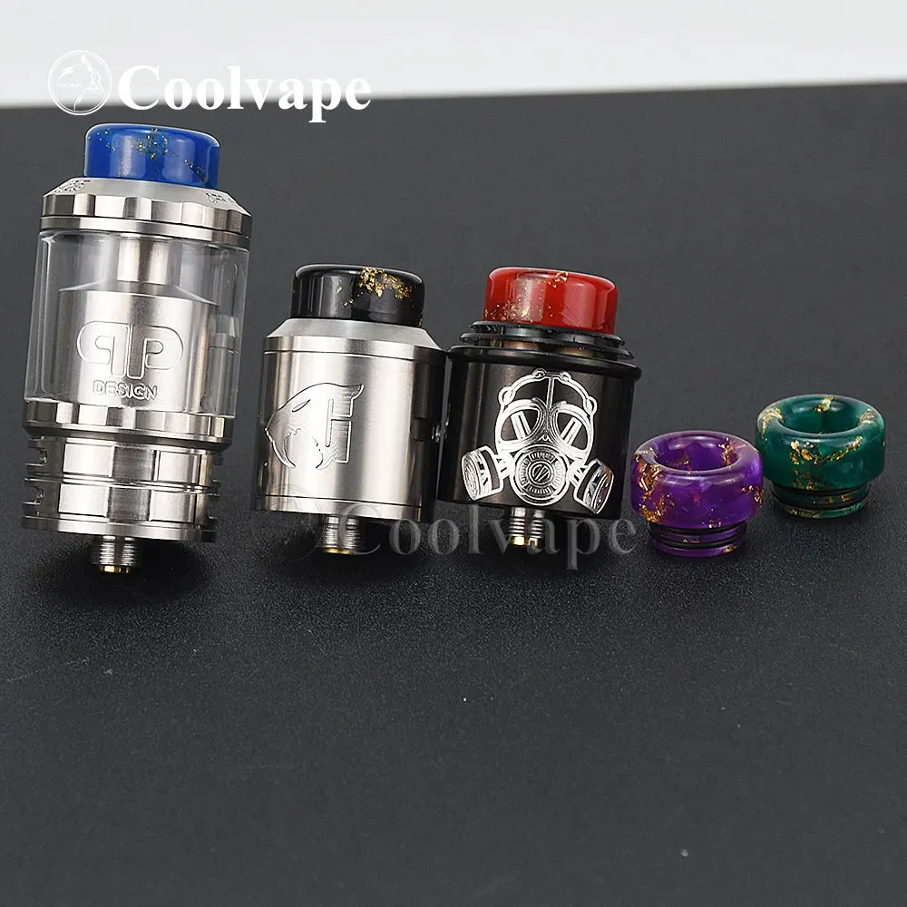 810เคล็ดลับหยด Atomizer บุหรี่อิเล็กทรอนิกส์อุปกรณ์เสริมสำหรับโปรไฟล์ RDA Atomizer กระต่าย RTA Kylin Mini V2 RTA Goon Rda