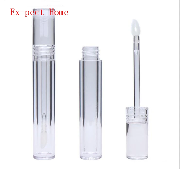 

100pcs 5ML Round Clear Lip Gloss Tubes Transparent Lip Gloss Bottles Empty Lipgloss Tube Lipgloss Bottles Packaging Container