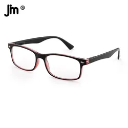 JM-gafas de lectura para mujer, lentes de lectura con bisagra de resorte Rectangular Vintage, lupa para presbicia, dioptrías