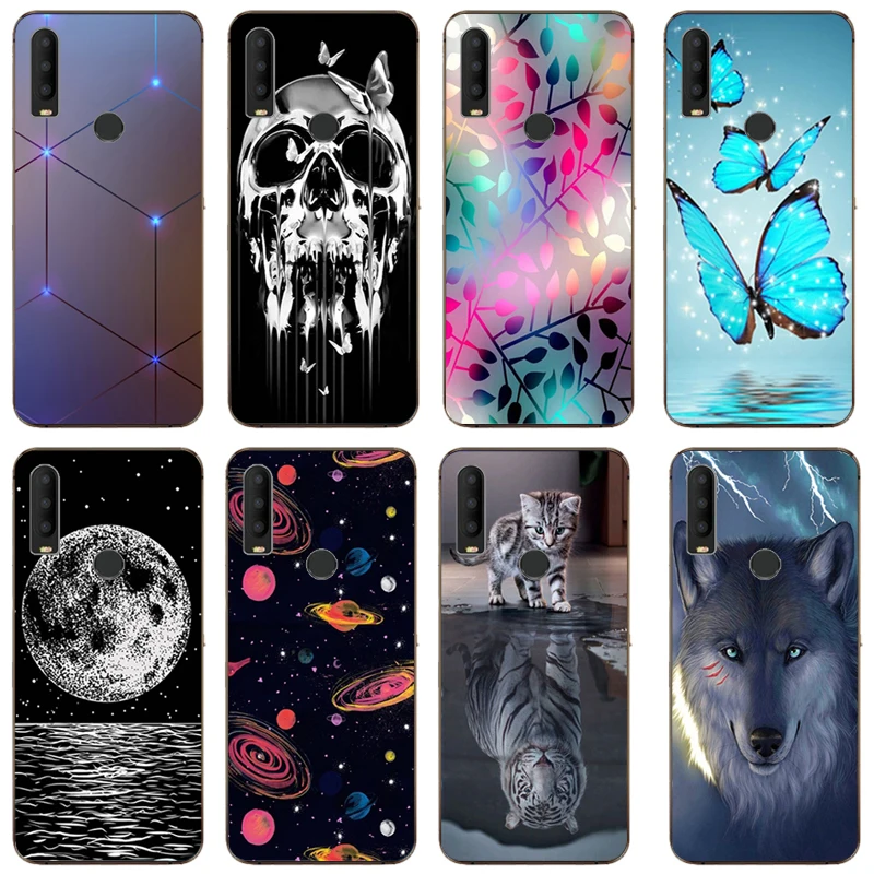 Чехол с рисунком для Alcatel 3X 2019 5048U 5048Y, мягкий чехол из ТПУ, чехол на заднюю панель телефона для ALCATEL 3X 3X2020, чехол