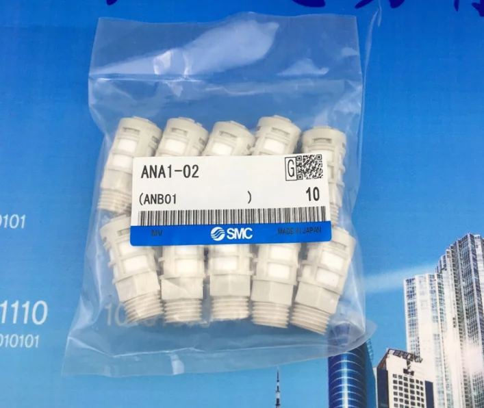 

1Bag/10pcs New SMC ANA1-02 Silencers