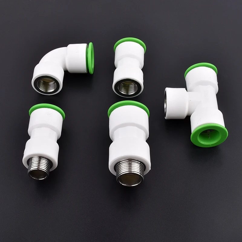 1Pc 20mm 25mm Hi-quality Metal Quick Connector PPR/PE Pipe Union Joint Garden Irrigation Water Agricultural Accessories