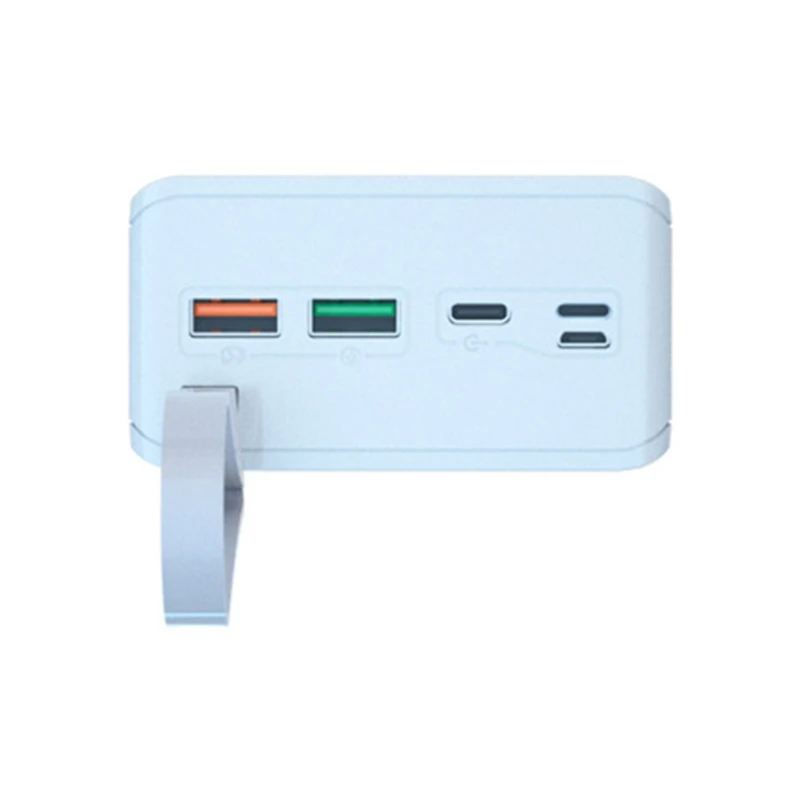 Съемный чехол с ЖК-дисплеем QC3.0 PD для самостоятельной сборки, чехол для аккумулятора 16x18650, чехол для внешнего аккумулятора без аккумулятора,...