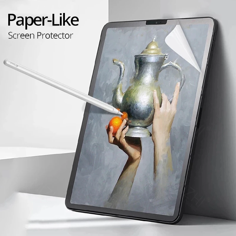 

Like Writing on Paper Screen Protector For Samsung Galaxy Tab S7 S 7 FE Plus Lite S7FE S7Plus 12.4 Drawing Anti-Glare Mate film