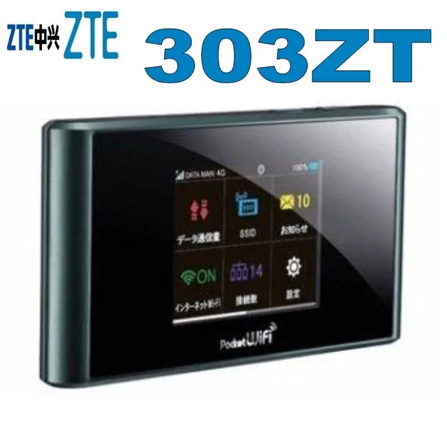 Unlocked Pocket WiFi ZTE 303ZT 304ZT 305ZT  Wireless 4g Modem 165Mbps LTE Category 4 pocket WiFi Router