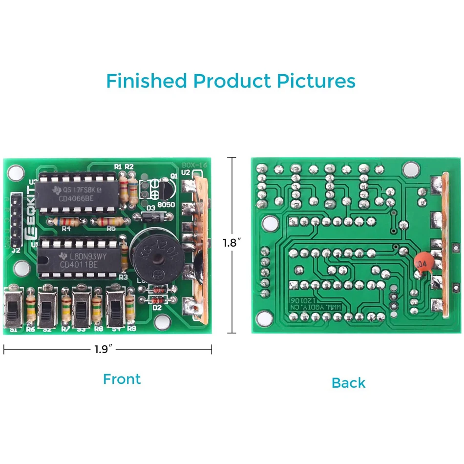 Elektronische DIY 16 Musik Sound Box DIY Kit Modul Löten Praxis Lernen Kits für Arduino BOX-16 Sound Teile komponenten