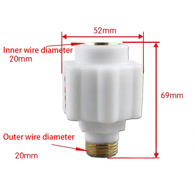 2Pcs   Electric water heater electrical wall joints leakage firewall, electrical wall external anti-shock access