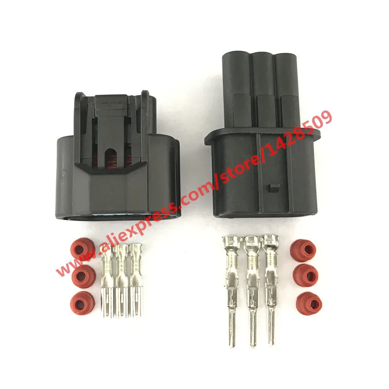 1 Set 3 Pin 6189-0596 Auto Connector Female Male For Honda K-Series 05-06 VSS Vehical Speed Sensor Sumitomo