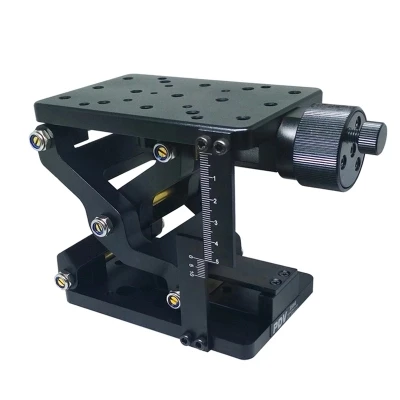 PT-SD408 Precision Manual lift Z-axis Lift Lifting Platform Plus Ruler  60mm Travel