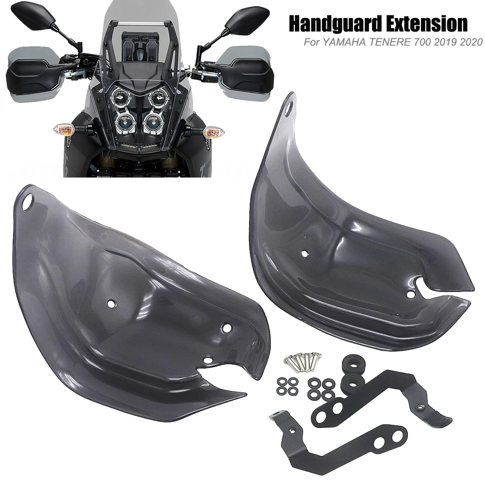 

2019 2020 NEW Motorcycle Tenere700 Handguard Extensions Hand Shield Protector Windshield For YAMAHA TENERE 700