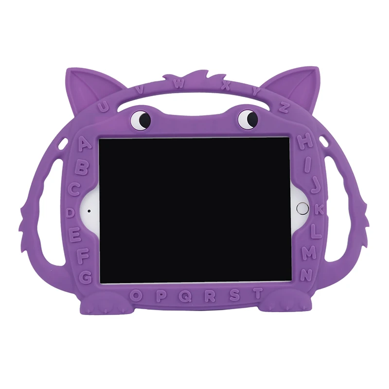 Silicone Cartoon fox Case For iPad mini 12345 Pro 11 inch Kid friendly Carry Shockproof Washable Tablet PC Case Shell