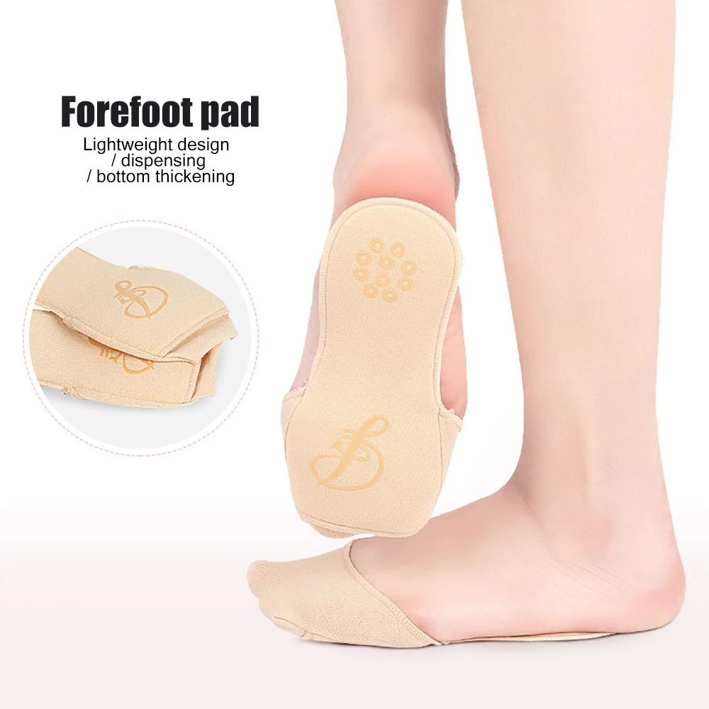1ペア厚みスポンジパッド見えない中袖ための中足骨パッド前足痛み、モートンのneuroma、足底いぼ、トウモロコシ