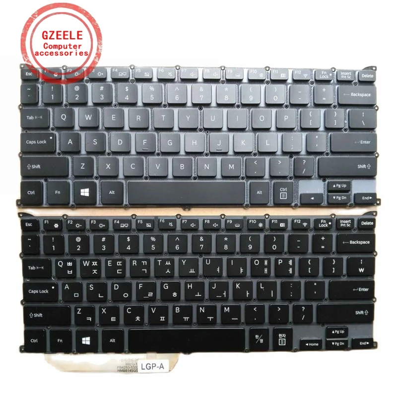 

US/KR NEW Laptop keyboard for Samsung 940X3L NP940X3L