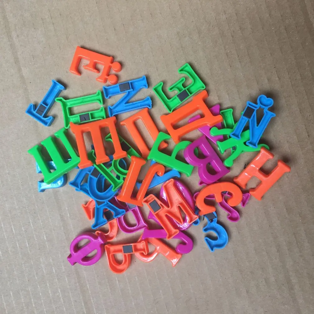 33 pcs Russian Alphabet Fridge Magnets Baby Self Learning Teach Your Own Intelligence Toys DIY Educational Learning Toys Games