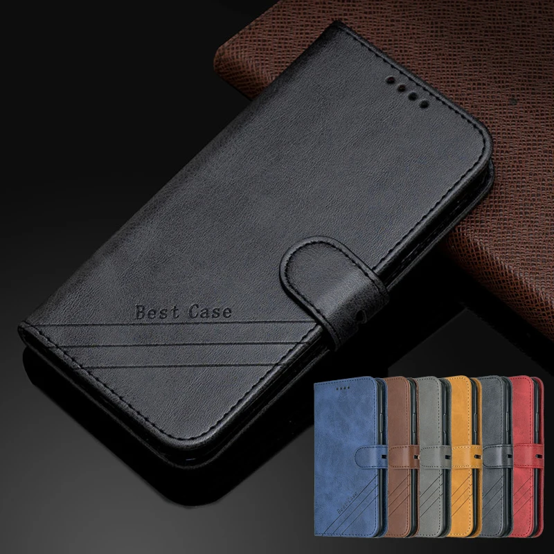 X Cover 4 Etui on For Samsung XCover 4 Case Wallet Magnetic Leather Cover For Galaxy XCover 4s 5 G390F G398F Flip Phone Coque