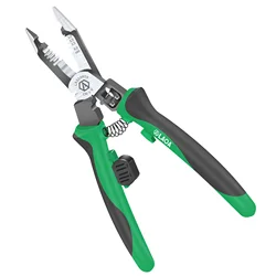 LAOA 9 in 1 Multifunctional Electrician Pliers Long Nose Pliers Wire Stripper Cable Cutter Terminal Crimping Hand Tools