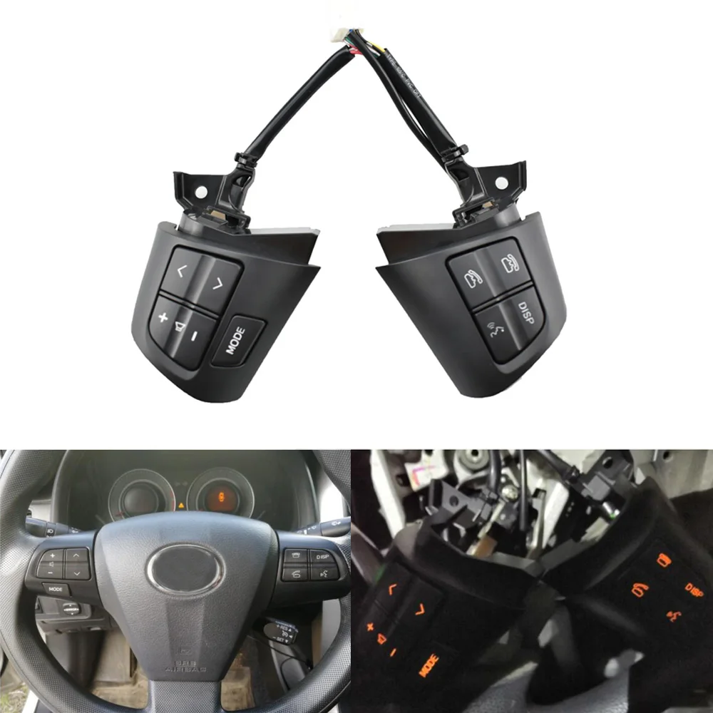 Steering Pad Audio Radio Switch Steering Wheel Control Button 84250-02230 for Toyota Corolla ZRE152 2010-2012
