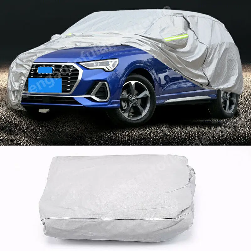 

Fits For Audi Q3 2019-2021 New Car Cover Waterproof Anti Heat Sun UV Dust Rain Protection Moulding Styling Accessories 1PCS