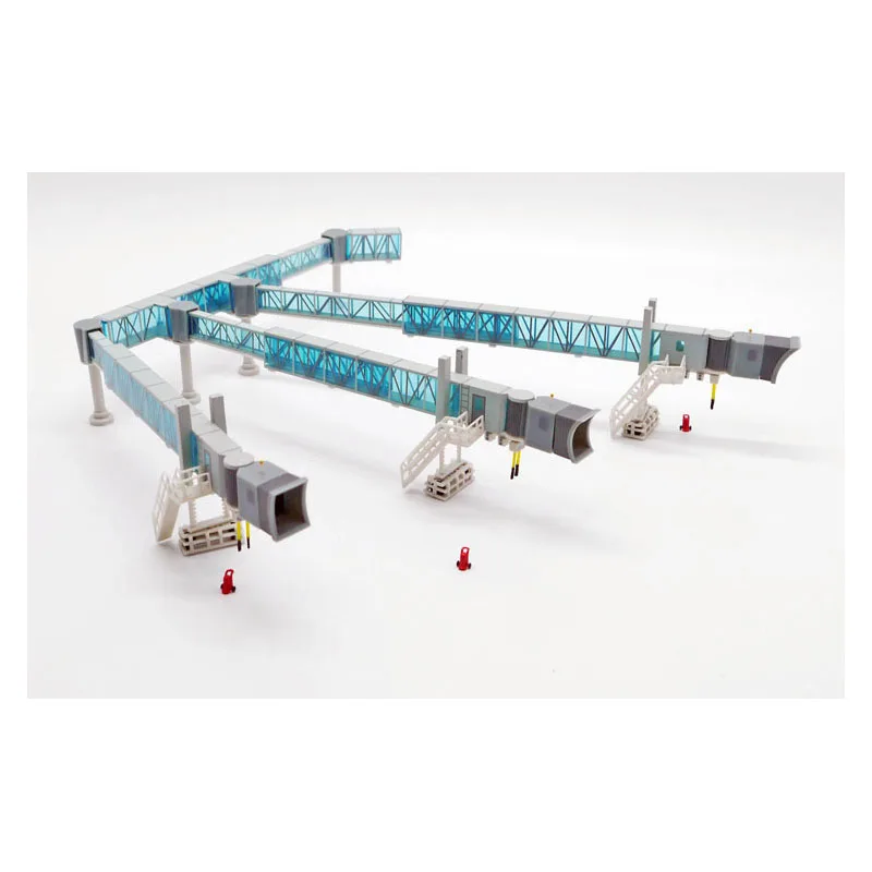 1:200 Plastic Collectible Airport Passenger Bridge Gift JC Wings LH2278 Blue for Airbus A380 Model