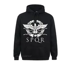 Men Hoodie SPQR Roman Gladiator Imperial Golden Eagle Sportswear Mens Harajuku Swea Harajuku Hoodies Casual Tops JackeSwea