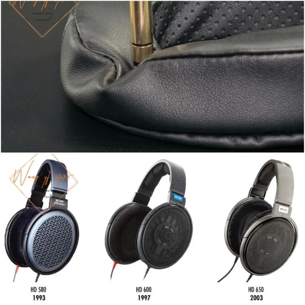 Thick Foam Ear Pads Cushion For Sennheiser HD 580 HD 600 HD 650 Headphones Perfect Quality, Not Cheap Version