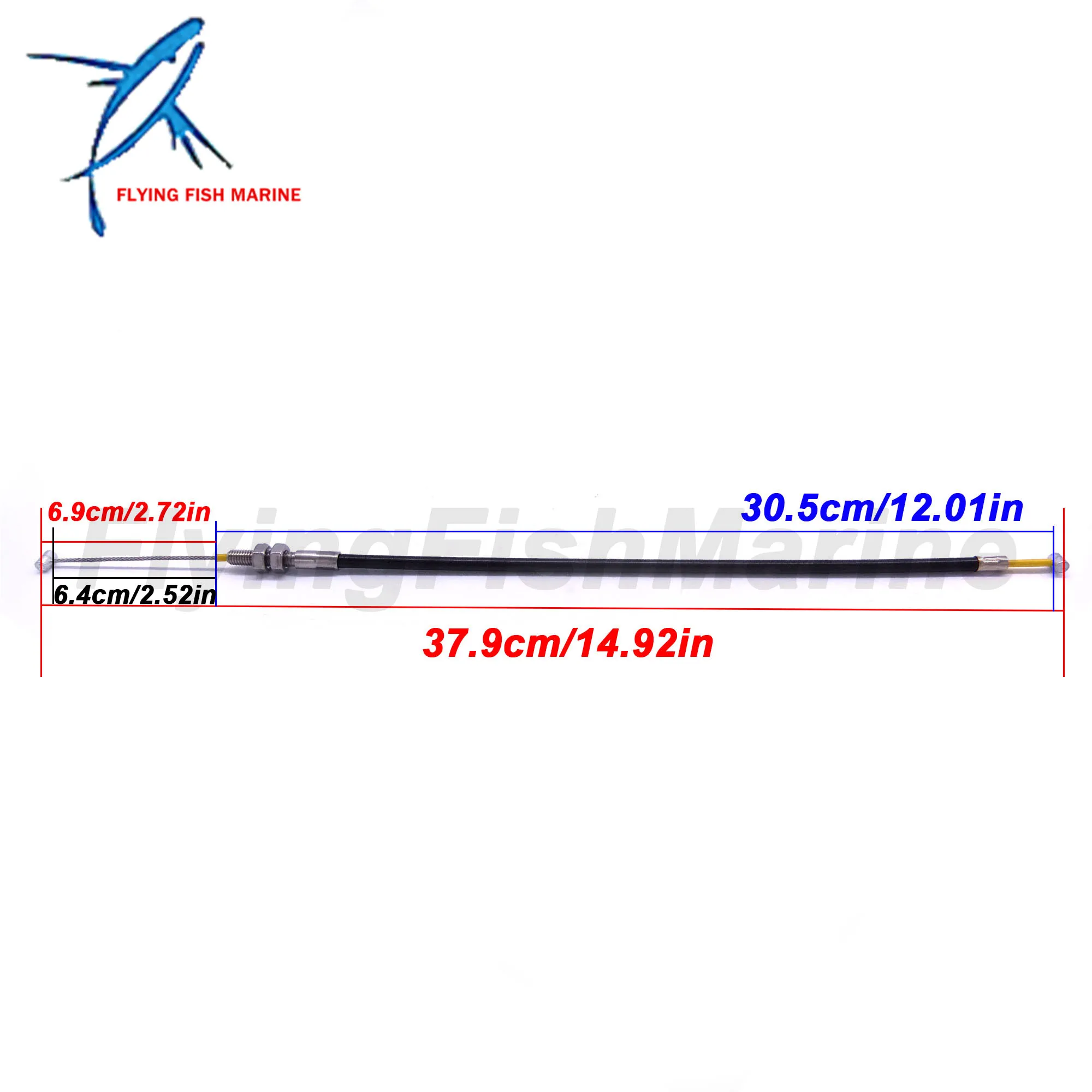 Outboard Engine 68T-26301-10 68T-26301-11 Throttle Cable Assy for Yamaha Boat Motor 4-Stroke F6 F8 F9.9 T9.9 T8 6HP 8HP 9.9HP