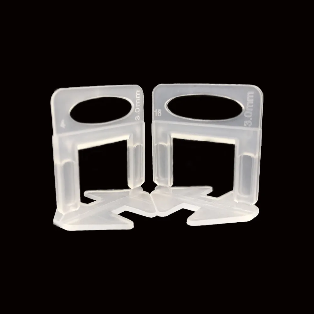 200 pezzi 2.00MM sistema di livellamento delle piastrelle distanziatori di Base clip kit di livellamento in ceramica strumenti di costruzione per la