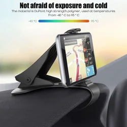 Giá Đỡ Điện Thoại Trên Xe Ô Tô 6.5Inch GPS Dẫn Đường Bảng Điều Khiển Giá Đỡ Điện Thoại Cho Ô Tô Đa Năng Di Động Điện Thoại Kẹp Gắn Đứng Chân Đế