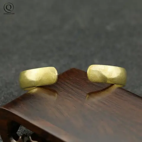 Vintage mässing kungliga armband dam manschett armband glansigt ren koppar antikens kvinnor armband smycken flickvän julklapp 6 best sales mässingsarmband - №1