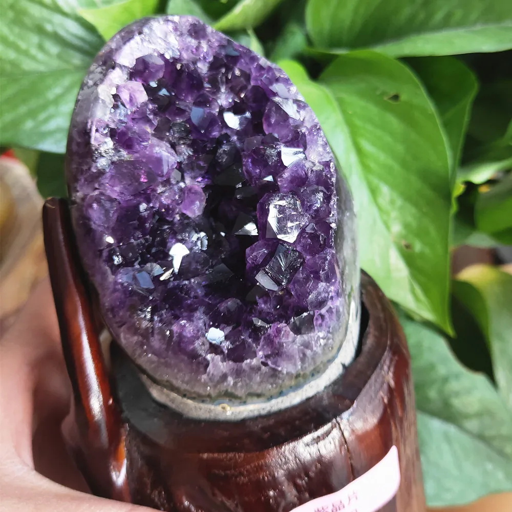 1kg Natural Amethyst quartz vug Gemstone Flower Ametist Crystal cluster Crystals Healing