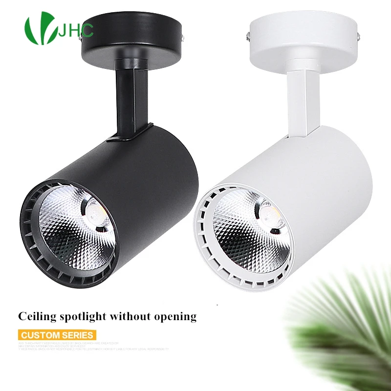 

1 adjustable light mounted led downlight spotlight 85V-260V 10W 15W 20W 30W living room clothing store ceiling-type free opening