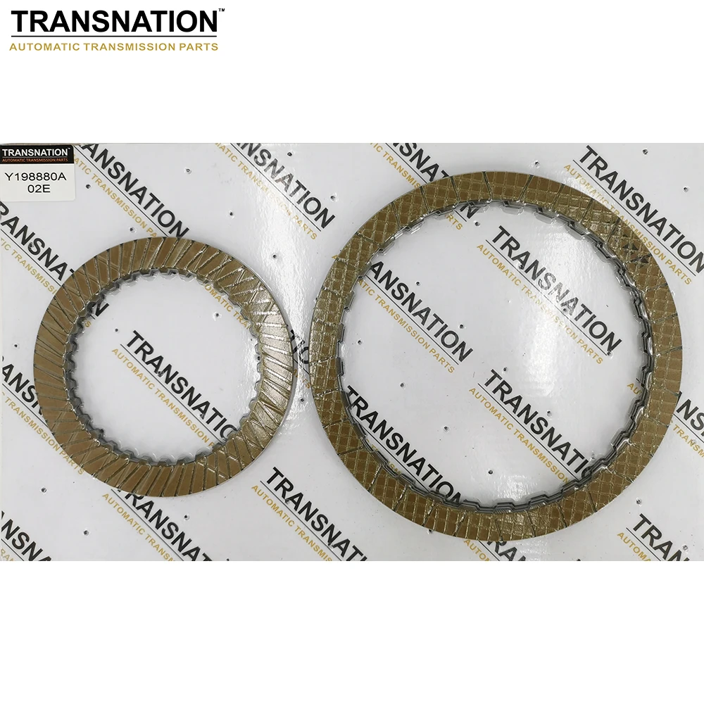 

02E DQ250 DSG Automatic Transmission Clutch Plates Friction Kit Fit For Audi VW Jetta Passat Transnation Y198880A