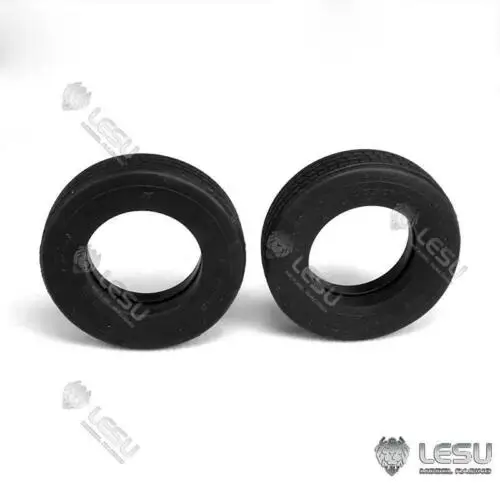 LESU 52MM Wheel Tires for 1/14 RC A0020 Hydraulic Trailer Truck DIY Model Tamiyaya  TH16958