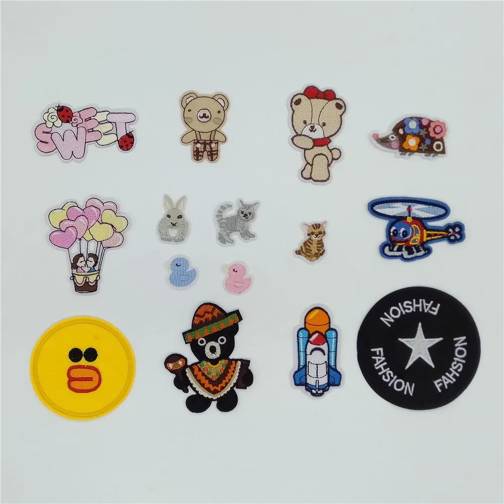 TecDanemark ge-Patch à rayures pour vêtements pour enfants, fer à repasser, autocollants chauds, broderie bricolage, accessoires de couture, haute qualité