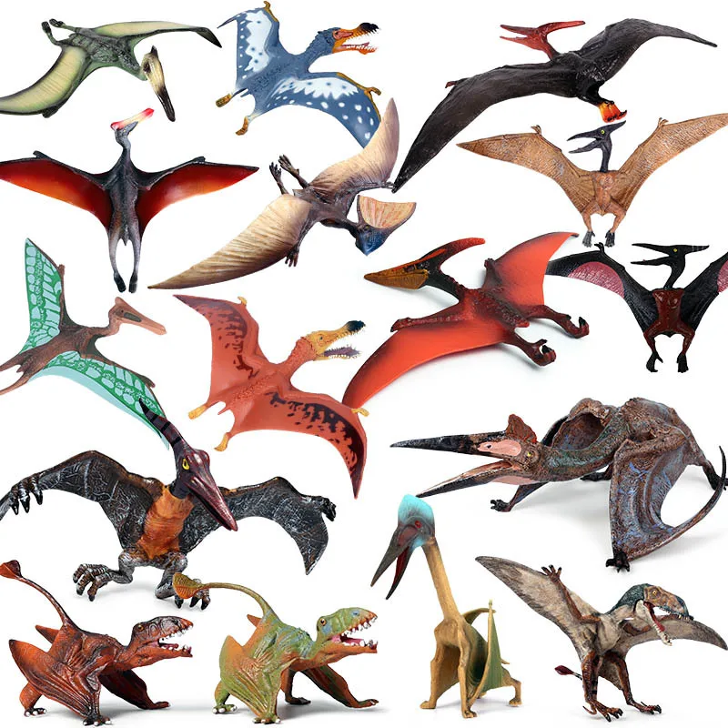 Hot Sale 1Pcs Simulation Animal Toy Figures Classic Pterodactyl Action Figures Dinosaur Animal Model PVC Collection Kid Toy Gift