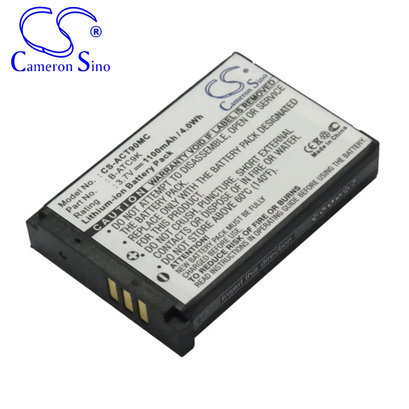 CameronSino Pin Cho Oregon Khoa Học ATC9k Camera Hành Động ATC9k Phù Hợp Với Oregon Khoa Học B-ATC9K Kỹ Thuật Số Pin Máy Ảnh