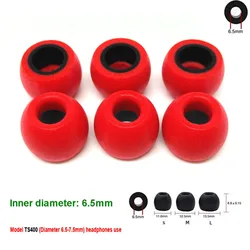 1 çift ANJIRUI TS400 6.5mm (L M S) bellek köpük kulaklık başlıkları kulak pedleri kulak içi kulaklık kulaklık için gelişmiş bas C Set kulak tıkacı