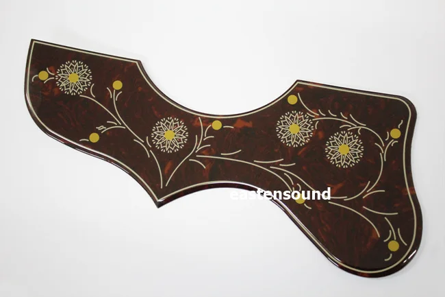 One Pc 2mm Left Hand Thickness Flower Acoustic Guitar Pickguard fit J200