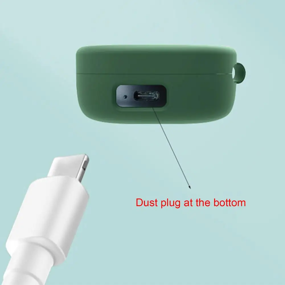 Etui ochronne na słuchawki TrueAir2 etui z funkcją ładowania akcesoria do toreb pyłoszczelne, zmywalne skórzane etui z hakiem