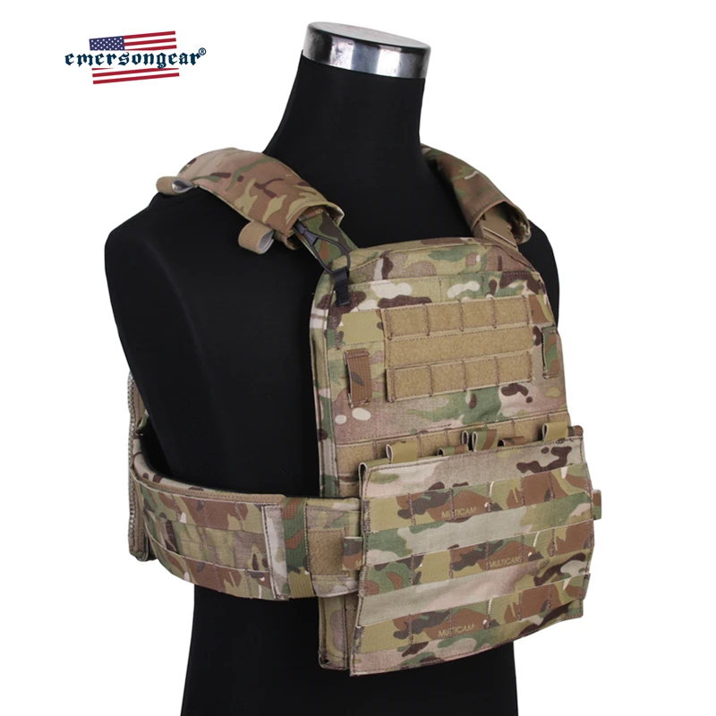 Emersongear Adaptive Tactical Vest For CP Style AVS MOLLE Harness Assualt Plate Carrier Body Armor Combat Hunting Outdoor Sport