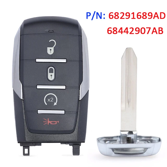 KEYECU OHT-4882056 Für Dodge RAM 1500 Pickup Limited 2019 2020 2021 2022 2023 2024 Smart Keyless 4A Chip Fernbedienungsschlüssel 68442907 – Detail 3
