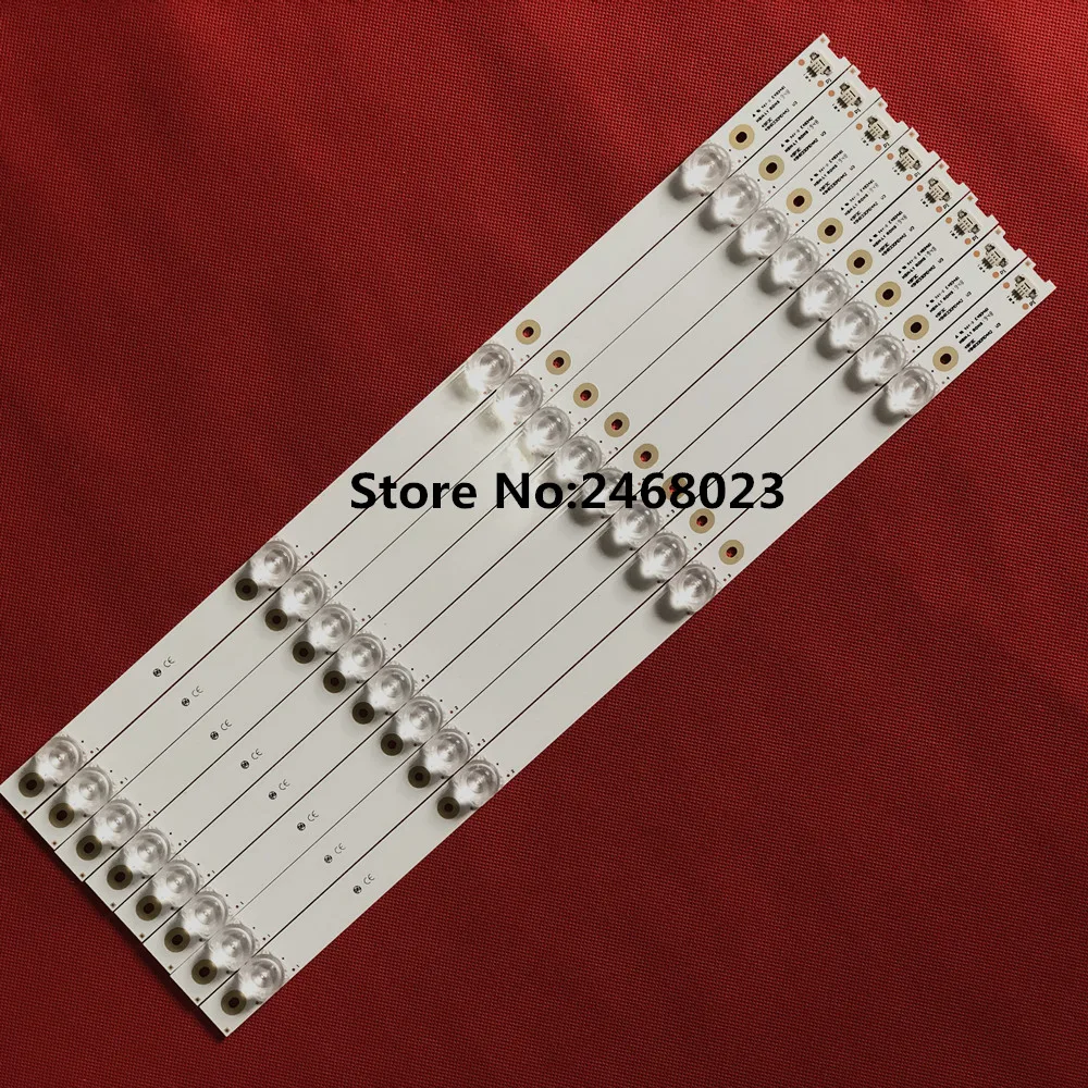 8pcs LED 스트립 49P3 49A950C 49P3C 49A59 49P3F D49A620U B49A81S-UD L49P1-UD L49P2-UD 49HR330M04A2 V3 4C-LB4904-HR06J HR07J