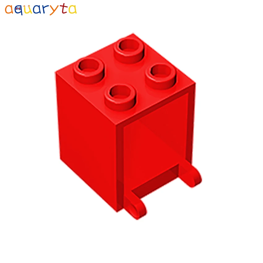 Aquaryta 10pcs Building Blocks Parts 2x2x2 Mailbox Compatible 4345 DIY Assembles Educational Particles Toys Gift for Children