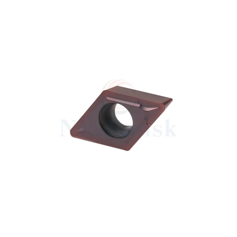 10 Chiếc DCMT11T304 LF6018 DCMT11T308 LF6018 Tiện Bằng Máy CNC Dụng Cụ Xoay Chuyển Carbide Hợp Kim Chèn, Sử Dụng Để Quá Trình Thép Không Gỉ